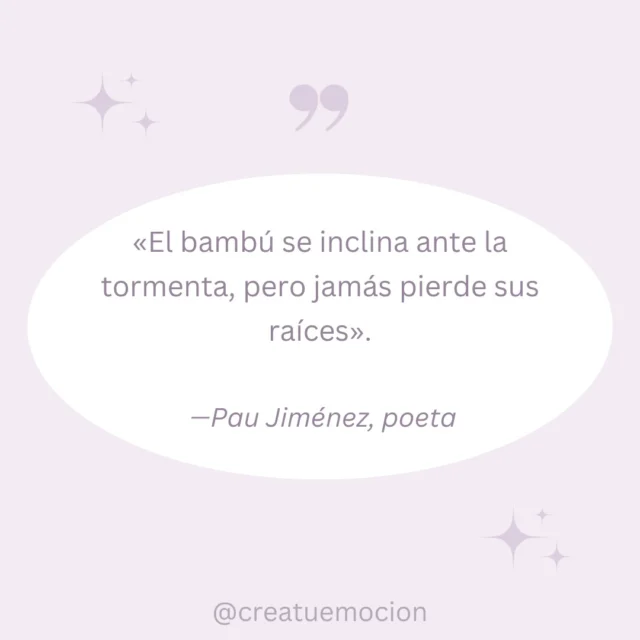 🧠✨ La flexibilidad también se entrena en terapia, como el bambú que se inclina ante la tormenta🌾🌧️.

Ser flexible no es ceder a todo.
Tampoco es reprimir lo que sientes ni poner buena cara cuando todo duele.

🌿 La flexibilidad psicológica es adaptarte al momento presente sin dejar de actuar según tus valores.

En terapia trabajamos justo eso:
💭 Aprender a soltar el control
🛠️ Salir de patrones rígidos
💡 Encontrar nuevas formas de responder (no solo reaccionar)

Porque no siempre puedes cambiar lo de fuera, pero sí cómo respondes desde dentro.

Eso también es salud mental.
Eso también es libertad.

📍 Si sientes que estás en piloto automático, que te cuesta soltar o que tus pensamientos te atrapan... podemos acompañarte a cultivar esa flexibilidad interna.🤲🏻

💬 Si quieres empezar un proceso con nosotras, escríbenos por DM o a través del formulario de la web (el enlace en la BIO).❣️

#Psicoterapia #FlexibilidadPsicológica #TerapiaOnline #PsicólogaEnReus #Ansiedad #Autoconocimiento #TerapiaEsCuidado #FrasesCelebres