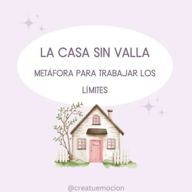 ¿Alguna vez has sentido que otras personas invaden tu espacio emocional o mental, o directamente tu vida? 🏡 

Imagina que tu vida es como una casa sin valla: abierta a todos, donde cualquiera puede entrar, mover cosas y dejar su huella. 🤯

🤓 En terapia, podemos usar esta imagen para explorar los límites:
	•	¿Quién ha entrado en tu “casa” sin permiso?
	•	¿Qué espacios te gustaría proteger más?
	•	¿Cómo sería tu valla con puerta, que solo tú controlas? 🚪

Trabajar con esta metáfora ayuda a reconocer, establecer y mantener límites sanos, cuidando la paz y el bienestar emocional.

No se trata de aislarnos, sino de acercarnos a nosotr@s mism@s y a nuestras necesidades. 💛

Guarda esta metáfora para cuando la necesites 🔐

Si te gusta trabajar con metáforas, visita mi tienda online 🌸 

💫 www.psicolauraruiz.com/materiales/
.
.
.
#MetaforasPsicologia #Limites #Autocuidado #SaludEmocional #RecursosPsicologia #MaterialesPsicologicos #Bienestar #CrecimientoPersonal #PsicologiaIntegradora #PsicologasenReus