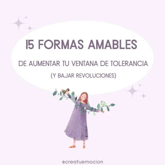🪟 La ventana de tolerancia es ese espacio interno en el que tu sistema nervioso puede sentir, pensar y responder sin desbordarse ni desconectarse.🧘‍♀️

Cuando sales de ella, pueden aparecer estados de ansiedad intensa, hiperactivación o bloqueo emocional. Y volver a ese lugar de equilibrio no siempre depende de “entender lo que te pasa”, sino de recuperar sensación de seguridad en el cuerpo.

🌿 Por eso, más que grandes cambios, a veces lo que ayuda son pequeños gestos cotidianos que le recuerdan a tu sistema nervioso que está a salvo.

💛 No necesitas hacer estas acciones perfectas ni todas a la vez. Escoge la que mejor se ajuste a lo que necesites.🙏🏻

🌱 Recuerda que la regulación se construye poco a poco, en lo simple, en lo repetido y en lo amable.

Y tú, ¿cuál añadirías?

🔐 Guarda este post para cuando lo necesites.
.
.
.
#ventanadetolerancia #recursospsicologia #materialespsicologicos #relajacion #sistemanervioso #psicoterapiaintegradora