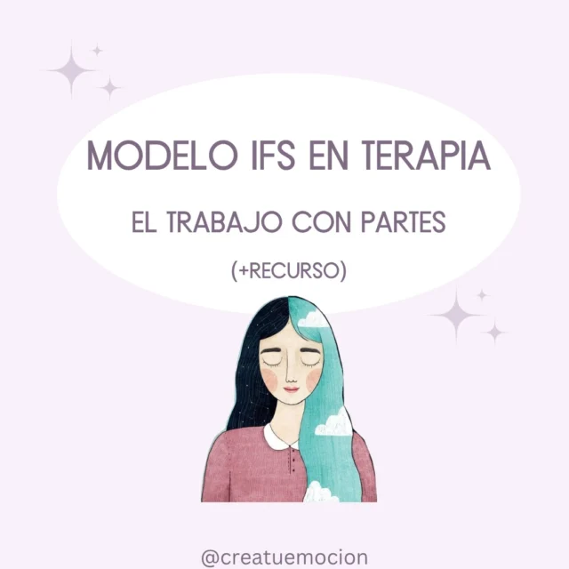 🔦 La terapia de Internal Family Systems (IFS), creada por Richard C. Schwartz, propone que no somos una sola mente, sino un sistema interno formado por distintas partes que conviven entre sí.

Seguro que en consulta tienes pacientes que te dicen "hay una parte de mí que...". Es justamente eso.

🌿 Algunas de esas partes son más vulnerables y guardan heridas emocionales.

🛡️ Otras intentan protegernos mediante el control, la exigencia, la complacencia o la evitación del dolor.

🔥 Y otras aparecen cuando el malestar ya está activo, intentando aliviarlo lo más rápido posible.

En el centro de todo esto está el ✨ Self, un estado interno de calma, claridad, curiosidad y compasión desde el que podemos relacionarnos con nuestras partes sin entrar en lucha con ellas.

📚 Resumir IFS en unas pocas diapositivas es muy complicado. Es un modelo terapéutico profundo y complejo, pero este carrusel pretende ofrecer unas pinceladas para entender cómo se trabaja en consulta.

A mí me gusta trabajar con él porque veo constantemente como a todos se nos activan unas partes u otras ante el malestar, y entender su función y aprender a relacionarnos con ellas desde otro lugar más amable y consciente, es realmente sanador. ❤️‍🩹

Además es un modelo muy útil en procesos de trauma (y mucho más), y genial para combinarlo con EMDR o terapia informada en trauma.

🤍 IFS no busca eliminar las partes, sino aprender a escucharlas y comprender qué intentan hacer por nosotros.

🔐 Guarda el post para cuando necesites consultarlo.

📌 Si quieres una tabla resumen del modelo IFS para guardarla y consultarla, sigue los pasos que encontrarás en la última diapositiva (solo disponible durante 48h⏳, lo recibirás en un plazo de 24h) ⚠️

Y tú, ¿conocías este modelo? ¿Lo usas en tus sesiones? ¿Qué es lo que más te gusta de él? 😊
.
.
.
#IFS #InternalFamilySystems #RecursosPsicología #Psicoterapia #SaludMental #Autoconocimiento #Trauma #PsicologíaIntegradora #PsicólogasEnReus