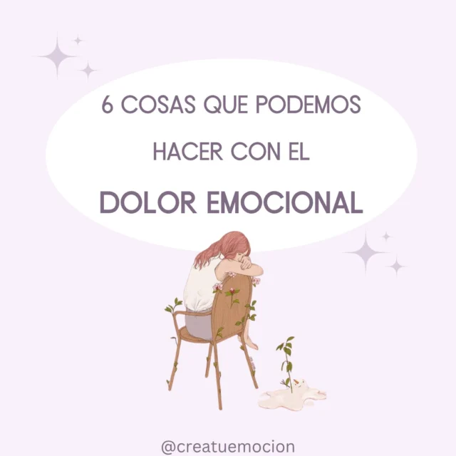 A veces sentimos dolor emocional y no es siempre "tristeza".❤️‍🩹

A veces es esa sensación de vivir con el piloto automático. Perder la paciencia con facilidad, sentir un nudo en el estómago cuando alguien no responde a un mensaje, no disfrutar de lo que antes te hacía ilusión o mantenerte siempre ocupada para no pensar.🙏🏻

Muchas personas creen que la mejor forma de dejar de sufrir es no sentir. Distraerse. Aguantar. Convencerse de que “no es para tanto”.

🍂 Pero las emociones no desaparecen porque las ignores. Solo encuentran otras maneras de hacerse notar.

Cuando el dolor aparece, no siempre necesita que lo elimines. Muchas veces necesita que lo escuches.

Te comparto 6 formas de acompañarlo:

🤍 Nómbralo. Pon palabras a lo que sientes.
🌿 Respíralo. Haz una pausa antes de huir de la emoción.
🫂 Acéptalo sin luchar. Deja de pelearte con lo que ya está ahí.
🎨 Exprésalo. Habla, escribe, crea, llora o muévete.
🔎 Escúchalo con curiosidad. Pregúntate qué intenta decirte.
🤝 Compártelo. Hay dolores que pesan menos cuando dejan de vivirse en soledad.

No siempre podemos elegir lo que sentimos, pero sí podemos aprender a acompañarnos con más compasión mientras atravesamos esa emoción.🫂

Y a ti, ¿qué te ayuda? Comenta qué te ayuda a ti a transitar el dolor emocional y te hago llegar la infografía resumen del final 😊🌸
.
.
.
#recursospsicologia #doloremocional #emociones #gestionemocional #materialespsicologicos #psicologaintegradora #psicologasenreus