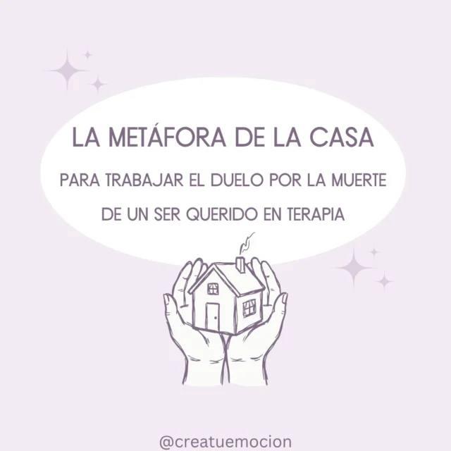 🏠 A veces, el duelo es una casa que no nos atrevemos a cambiar.

Cuando perdemos a alguien, podemos sentir que modificar algo de nuestra vida significa perderlo un poco más.

Conservamos objetos, rutinas y espacios porque, de alguna manera, nos ayudan a sentir que esa persona sigue cerca.❤️‍🩹

Pero ¿y si seguir adelante no significara olvidar? ¿Y si pudiéramos abrir las ventanas, dejar entrar la luz y transformar nuestra casa sin borrar las huellas de quien estuvo en ella...?

⚠️ Cada persona, como quiera, sienta o pueda hacerlo, está claro. Todo es válido. No todos debemos hacer lo mismo con nuestro dolor y proceso ✨

El duelo no consiste en dejar de querer a quien hemos perdido, sino en encontrar una (nueva) manera de llevar ese vínculo con nosotros mientras aprendemos a vivir en una realidad diferente. 🤍

🛋️ 5 preguntas para explorar esta metáfora en sesión:

1. ¿Qué habitación de esa casa representa mejor cómo te sientes actualmente?
2. ¿Qué te cuesta cambiar porque sientes que hacerlo sería dejar atrás a esa persona?
3. ¿Qué objetos, recuerdos o rutinas te ayudan a mantener vivo el vínculo? ¿Cuáles te resulta difícil soltar?
4. ¿Qué significaría para ti abrir una ventana en esa casa, sin tener que cerrar ninguna puerta?
5. ¿Cómo sería una casa en la que pudieras conservar el amor por esa persona y, al mismo tiempo, hacer espacio para tu propia vida?

💡 Para psicólogos y terapeutas: las metáforas pueden ayudarnos a explorar emociones complejas, facilitar la expresión de experiencias difíciles y abrir nuevas perspectivas en el proceso terapéutico.

📚 Si quieres incorporar este recurso a tus sesiones, he creado un material en PDF con 102 metáforas psicológicas para trabajar diferentes temas en terapia.

📩 Escribe «METÁFORAS» en comentarios y te envío el enlace para adquirirlo.

🔐 Guárdalo para tu próxima sesión y compártelo con alguien a quien pueda ayudar.
.
.
.
#Psicoterapia #Duelo #Metáforas #MetáforasPsicológicas #MaterialesPsicológicos #RecursosTerapia #SaludMental